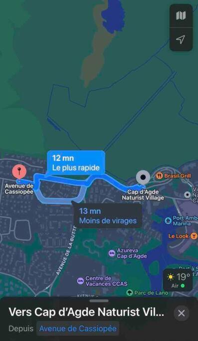 אגדה Joli Appartement A Proximite Du Village Naturiste מראה חיצוני תמונה